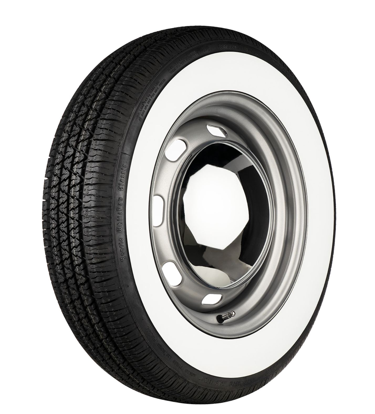 Kontio WhitePaw Vintage Whitewall 3⅜" (86mm) 6.70-15 T