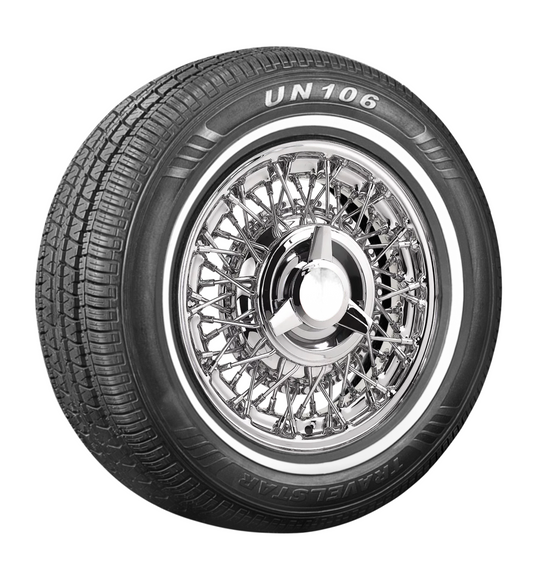 Travelstar Classic Radial UN106 Whitewall 9 mm 225/60R17